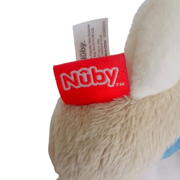 Nuby Snuggleez Pacifier Holder‎ 6.5” Llama Plush Tan Stuffed Toy Replacement - Picture 9 of 11